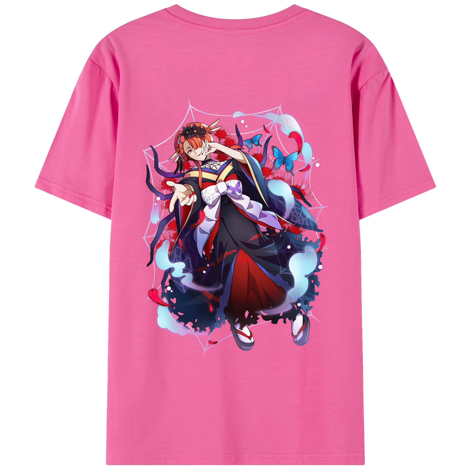 （画像用） 文豪ストレイドッグス Bungo Stray Dogs レディース半袖Tシャツ(バックプリント)